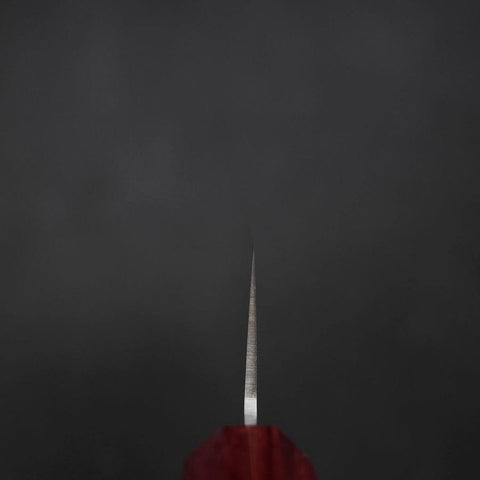 Santoku Chromax Poliert Walnussholz Griff 170mm-[Musashi]-[Japan-Küchenmesser]