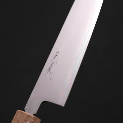 Santoku Chromax Poliert Weißer Urushi Griff 170mm-[Musashi]-[Japan-Küchenmesser]