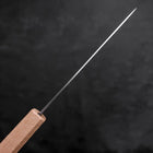 Santoku Chromax Poliert Weißer Urushi Griff 170mm-[Musashi]-[Japan-Küchenmesser]