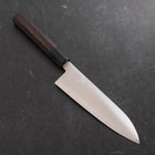 Santoku HAP-40 Poliert Büffelhorn und Ebenholz Griff 180mm-[Musashi]-[Japan-Küchenmesser]