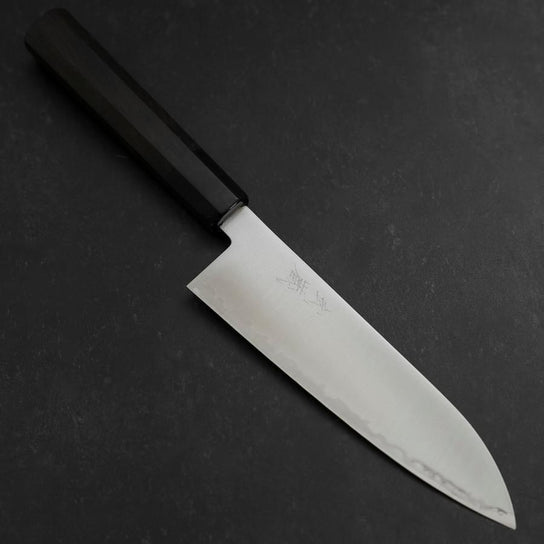 Santoku HAP-40 Poliert Büffelhorn und Ebenholz Griff 180mm