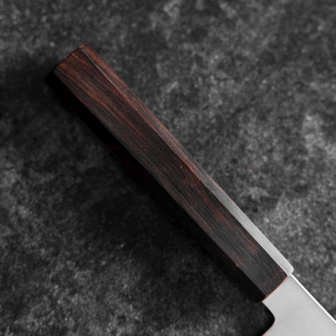 Santoku HAP-40 Poliert Ebenholz Griff 180mm-[Musashi]-[Japan-Küchenmesser]