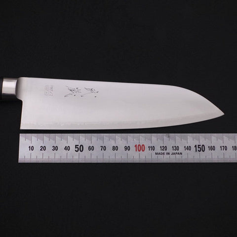 Santoku HAP-40 Poliert Westlicher Griff 170mm-[Musashi]-[Japan-Küchenmesser]