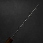 Santoku HAP-40 Tsuchime Roter Urushi Griff 180mm-[Musashi]-[Japan-Küchenmesser]