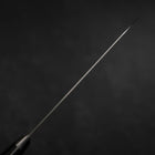 Santoku Molybdän Poliert Lila Westlicher Griff 180mm-[Musashi]-[Japan-Küchenmesser]