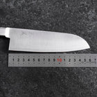 Santoku Molybdän Poliert Schwarzer Westlicher Griff 160mm-[Musashi]-[Japan-Küchenmesser]