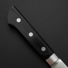 Santoku Molybdän Poliert Schwarzer Westlicher Griff 175mm-[Musashi]-[Japan-Küchenmesser]