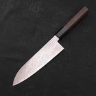 Santoku SG-2 Damascus Buffalo Wenge Handle 180mm-[Musashi]-[Japan-Küchenmesser]