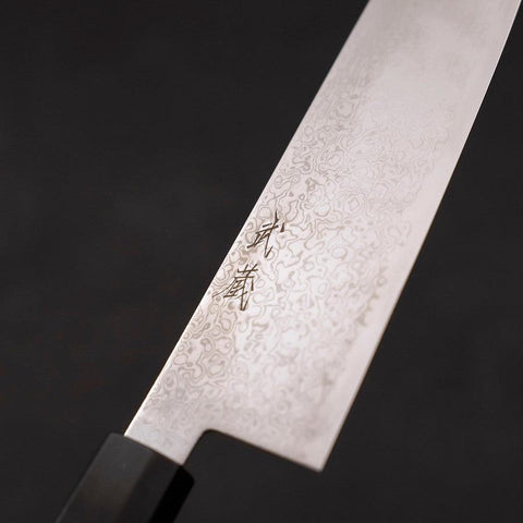 Santoku SG-2 Damascus Buffalo Wenge Handle 180mm-[Musashi]-[Japan-Küchenmesser]