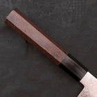 Santoku SG-2 Damascus Buffalo Wenge Handle 180mm-[Musashi]-[Japan-Küchenmesser]