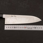 Santoku SG-2 Damascus Buffalo Wenge Handle 180mm-[Musashi]-[Japan-Küchenmesser]