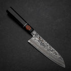 Santoku SG-2 Damast Ebenholz Griff 165mm-[Musashi]-[Japan-Küchenmesser]
