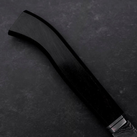 Santoku SG-2 Kurozome Damast Ebenholz Griff 180mm-[Musashi]-[Japan-Küchenmesser]