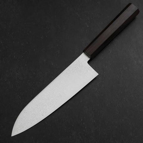Santoku SG-2 Nickel Damascus Ebony Handle 180mm (7”)-[Musashi]-[Japan-Küchenmesser]