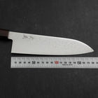 Santoku SG-2 Nickel Damascus Ebony Handle 180mm (7”)-[Musashi]-[Japan-Küchenmesser]