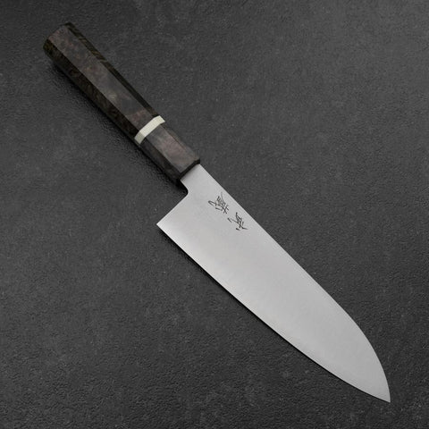 Santoku SG-2 Poliert Ahornholz Griff 180mm-[Musashi]-[Japan-Küchenmesser]