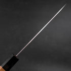 Santoku SG-2 Polished Buffalo Zelkova Handle 180mm (7”)-[Musashi]-[Japanese-Kitchen-Knives]