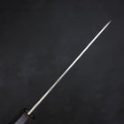 Santoku SG-2 Schwarzer Damast Büffelhorn und Walnussholz Griff 165mm-[Musashi]-[Japan-Küchenmesser]