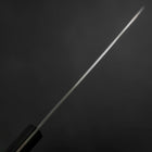 Santoku SKD12 Poliert Schwarzer Westlicher Griff 140mm-[Musashi]-[Japan-Küchenmesser]