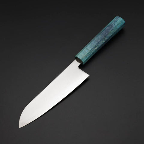 Santoku SLD Kagami Korallenstrand-Optik Griff 170mm-[Musashi]-[Japan-Küchenmesser]