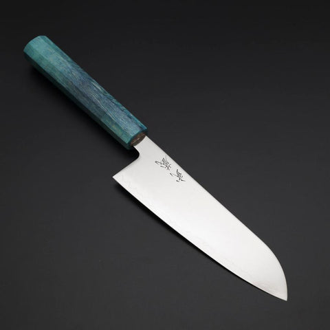 Santoku SLD Kagami Korallenstrand-Optik Griff 170mm-[Musashi]-[Japan-Küchenmesser]