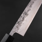 Santoku SLD Nashiji Washi Black Ishime Handle 165mm (6.5”)-[Musashi]-[Japanese-Kitchen-Knives]