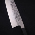 Santoku SLD Nashiji Washi Büffelhorn und Ebenholz Griff 165mm-[Musashi]-[Japan-Küchenmesser]