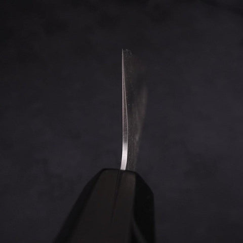 Santoku SLD Nashiji Washi Büffelhorn und Ebenholz Griff 165mm-[Musashi]-[Japan-Küchenmesser]