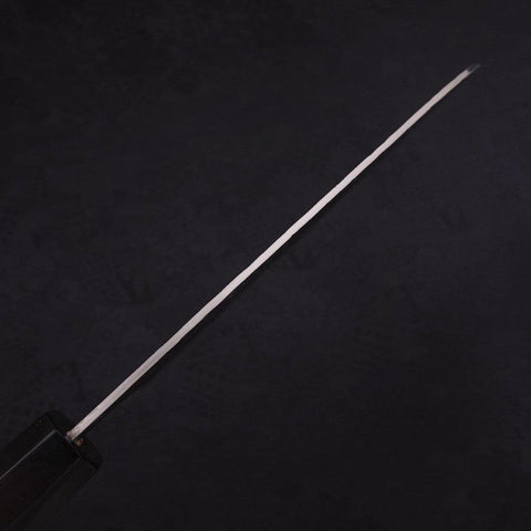 Santoku SLD Nashiji Washi Büffelhorn und Ebenholz Griff 165mm-[Musashi]-[Japan-Küchenmesser]