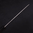 Santoku SLD Nashiji Washi Büffelhorn und Ebenholz Griff 165mm-[Musashi]-[Japan-Küchenmesser]
