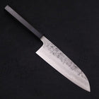 Santoku SLD Nashiji Washi Büffelhorn und Ebenholz Griff 165mm-[Musashi]-[Japan-Küchenmesser]