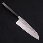 Santoku SLD Nashiji Washi Büffelhorn und Ebenholz Griff 165mm-[Musashi]-[Japan-Küchenmesser]