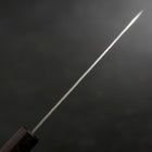 Santoku SLD Nashiji Washi Double Shitan Capped Cherry Handle 165mm (6.5”)-[Musashi]-[Japan-Küchenmesser]