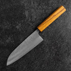 Santoku SLD Nashiji Washi Eichenholz Griff 165mm-[Musashi]-[Japan-Küchenmesser]