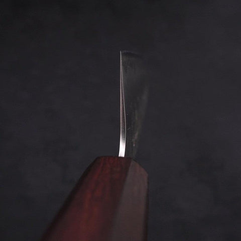 Santoku SLD Nashiji Washi Lila Urushi Griff 165mm-[Musashi]-[Japan-Küchenmesser]
