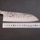 Santoku SLD Nashiji Washi Sakura Rosa Ozeanplastik Griff mit Blattgold 165mm-[Musashi]-[Japan-Küchenmesser]