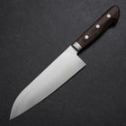 Santoku SLD Poliert Westlicher Mahagoni Griff 165mm-[Musashi]-[Japan-Küchenmesser]