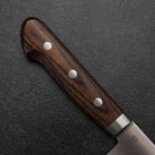 Santoku SLD Poliert Westlicher Mahagoni Griff 165mm-[Musashi]-[Japan-Küchenmesser]