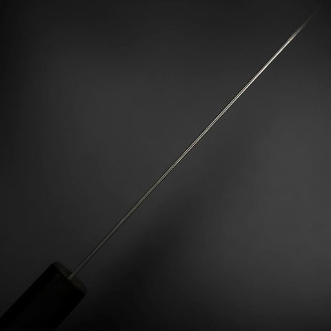 Santoku SLD Schwarzer Damast Ebenholz Griff 170mm-[Musashi]-[Japan-Küchenmesser]