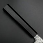 Santoku SLD Schwarzer Damast Ebenholz Griff 170mm-[Musashi]-[Japan-Küchenmesser]