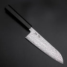 Santoku SLD Schwarzer Damast Ebenholz Griff 170mm-[Musashi]-[Japan-Küchenmesser]