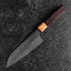 Santoku SPG-Strix Damast Rosenholz Griff 165mm-[Musashi]-[Japan-Küchenmesser]