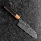 Santoku SPG-Strix Damast Rosenholz Griff 165mm-[Musashi]-[Japan-Küchenmesser]