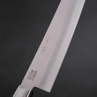 Santoku Schweden-Stahl Poliert Schwarzer Westlicher Griff 180mm-[Musashi]-[Japan-Küchenmesser]