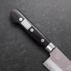 Santoku Schweden-Stahl Poliert Schwarzer Westlicher Griff 180mm-[Musashi]-[Japan-Küchenmesser]