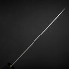 Santoku Schwedenstahl Nashiji Washi Damast Dunkelblauer Urushi Griff 165mm-[Musashi]-[Japan-Küchenmesser]