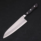 Santoku Schwedenstahl Poliert Westlicher Griff 170mm-[Musashi]-[Japan-Küchenmesser]