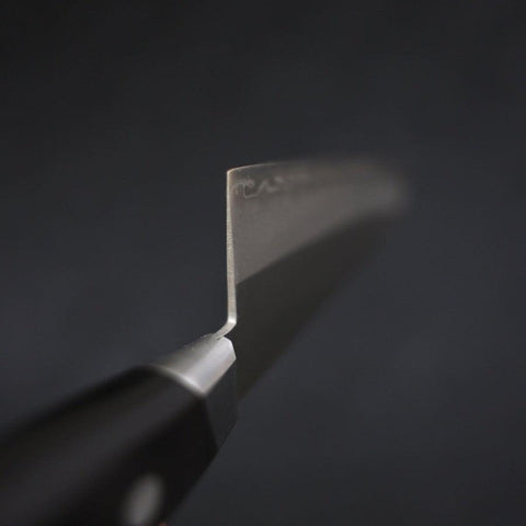 Santoku Schwedenstahl Poliert Westlicher Griff 170mm-[Musashi]-[Japan-Küchenmesser]