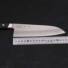 Santoku Schwedenstahl Poliert Westlicher Griff 170mm-[Musashi]-[Japan-Küchenmesser]