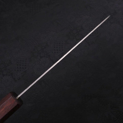 Santoku Silver Steel #3 Nashiji Lila Urushi Griff 165mm-[Musashi]-[Japan-Küchenmesser]